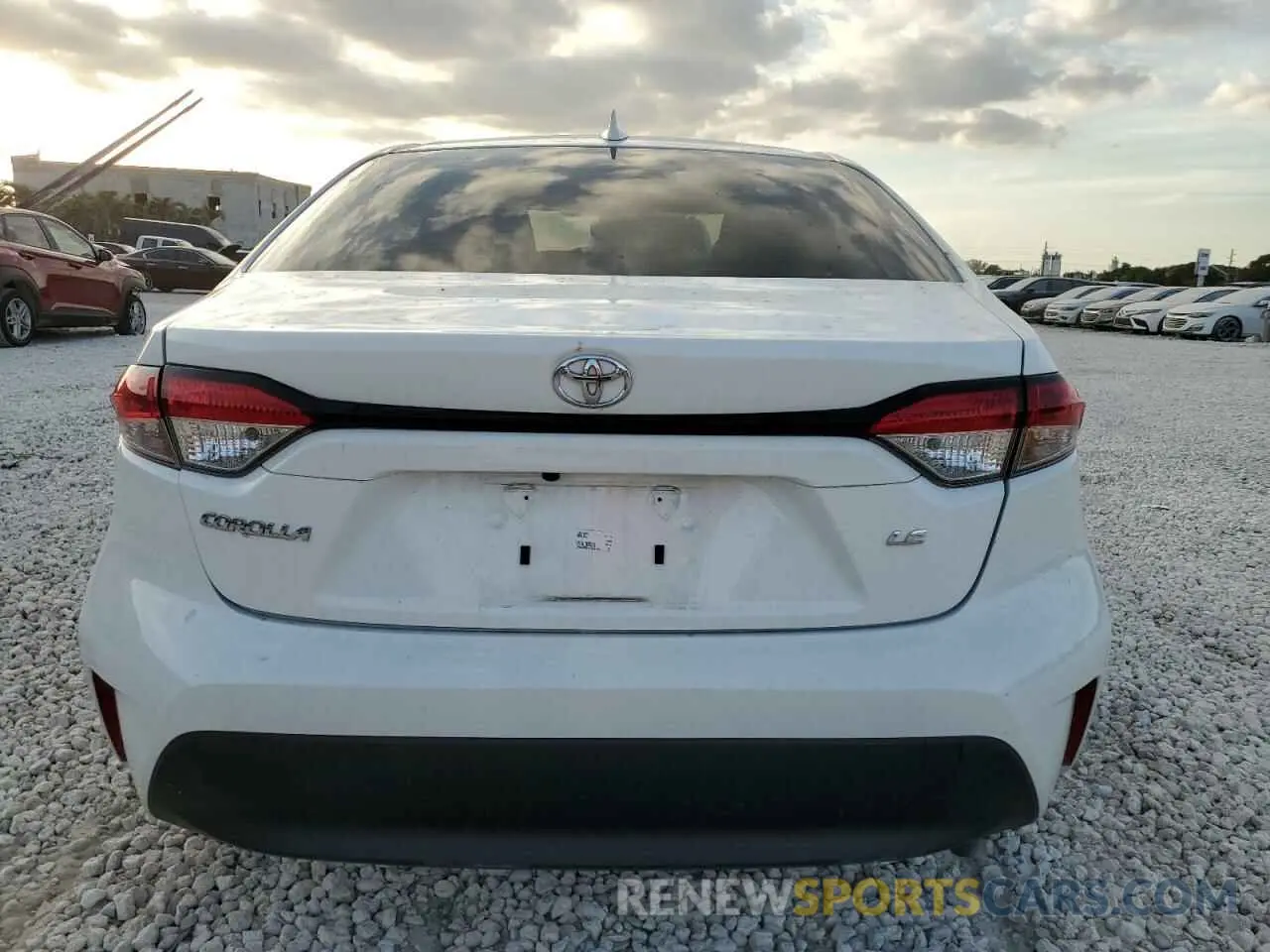 6 fotografías del automóvil dañado JTDB4MEE5PJ001870 TOYOTA COROLLA 2023