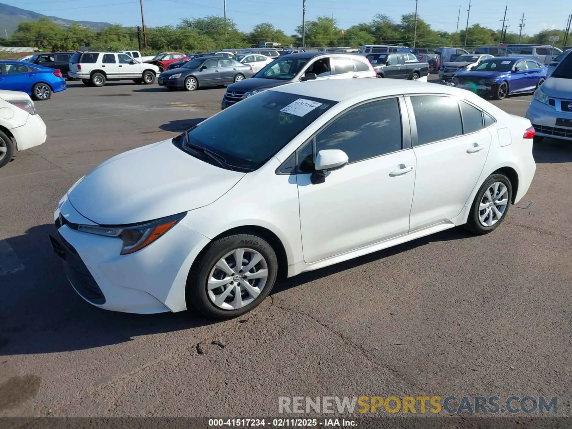 2 fotografías del automóvil dañado JTDB4MEE5PJ001903 TOYOTA COROLLA 2023