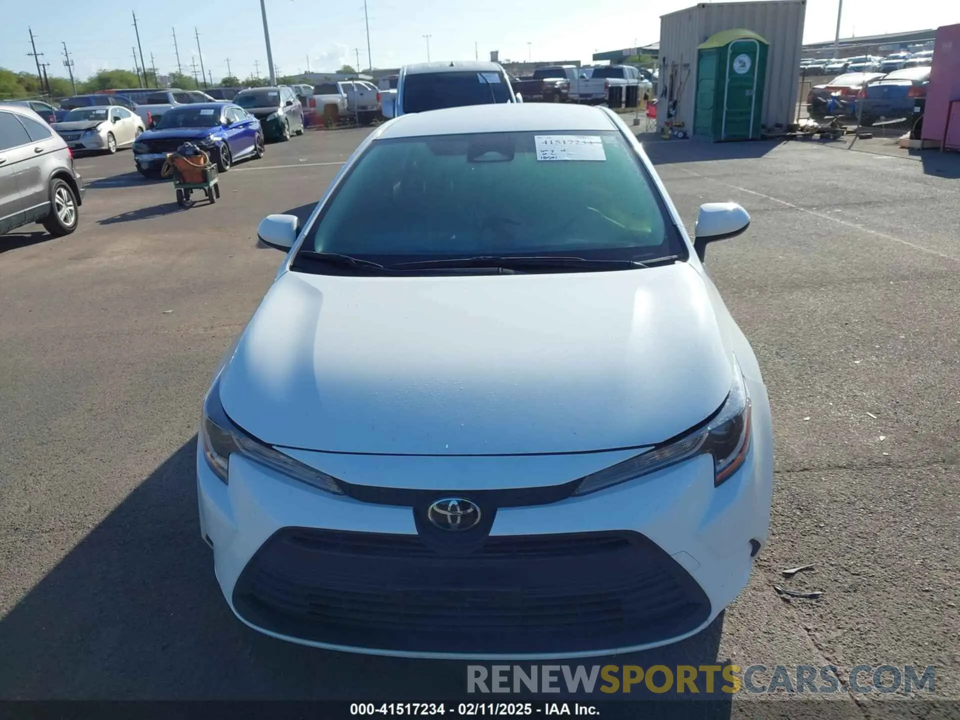 6 fotografías del automóvil dañado JTDB4MEE5PJ001903 TOYOTA COROLLA 2023
