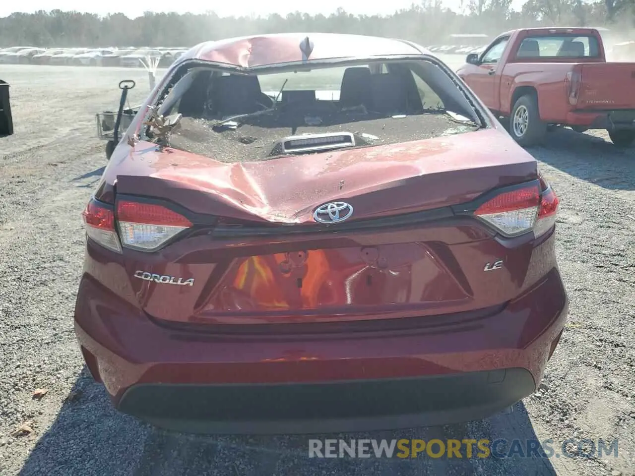 6 fotografías del automóvil dañado JTDB4MEE5PJ005367 TOYOTA COROLLA 2023