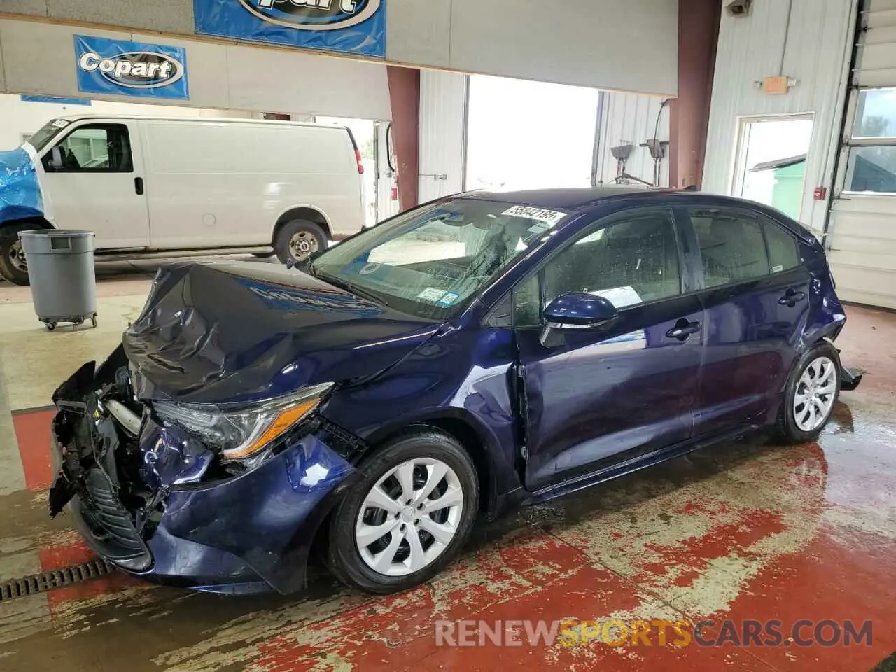1 fotografías del automóvil dañado JTDB4MEE5PJ008690 TOYOTA COROLLA 2023