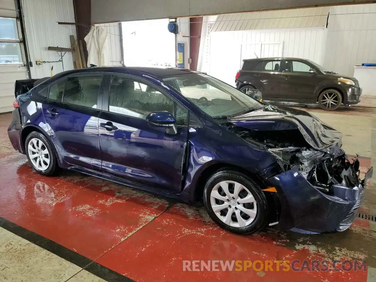 4 fotografías del automóvil dañado JTDB4MEE5PJ008690 TOYOTA COROLLA 2023