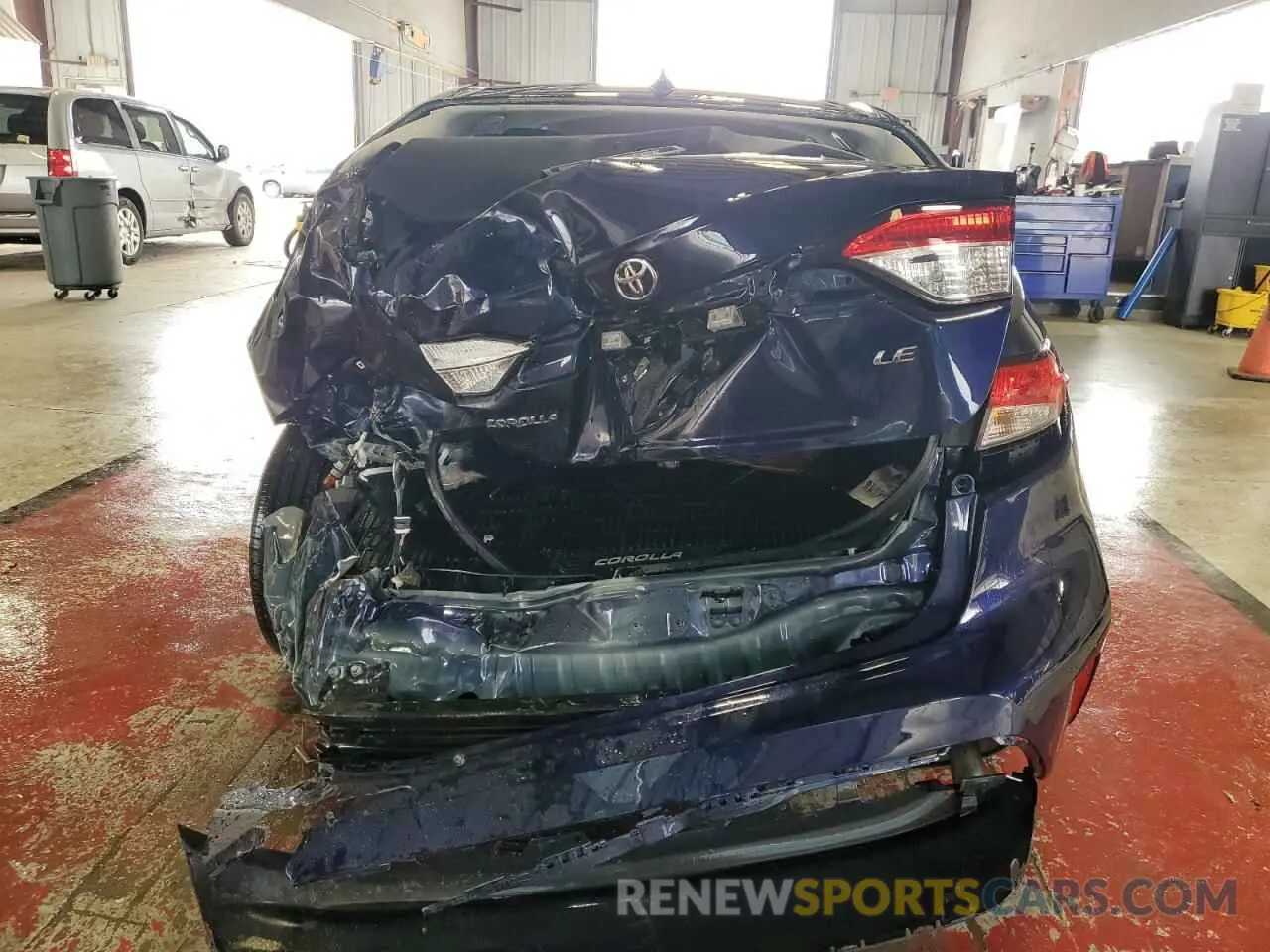 6 fotografías del automóvil dañado JTDB4MEE5PJ008690 TOYOTA COROLLA 2023