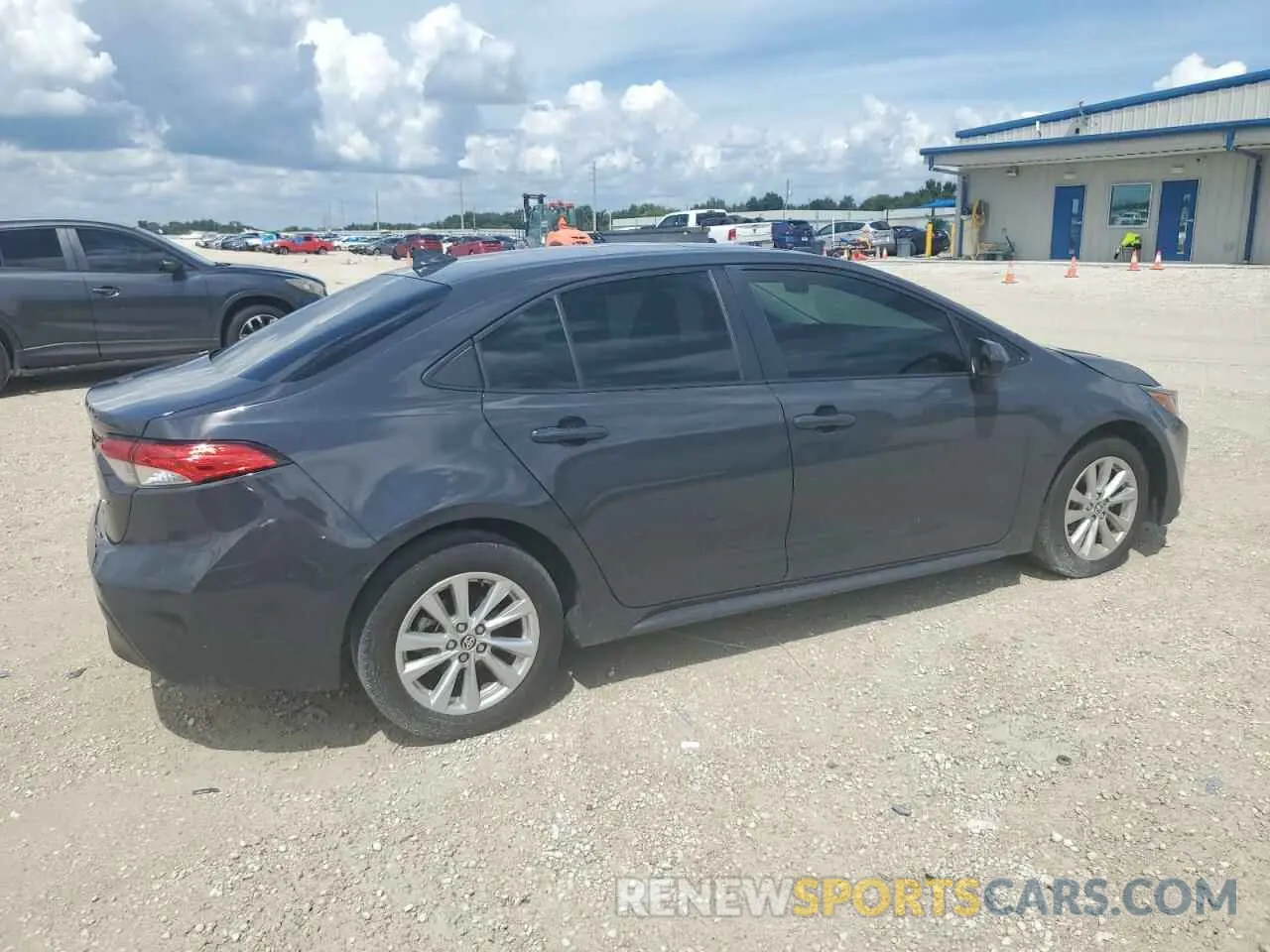 3 fotografías del automóvil dañado JTDB4MEE6P3003308 TOYOTA COROLLA 2023
