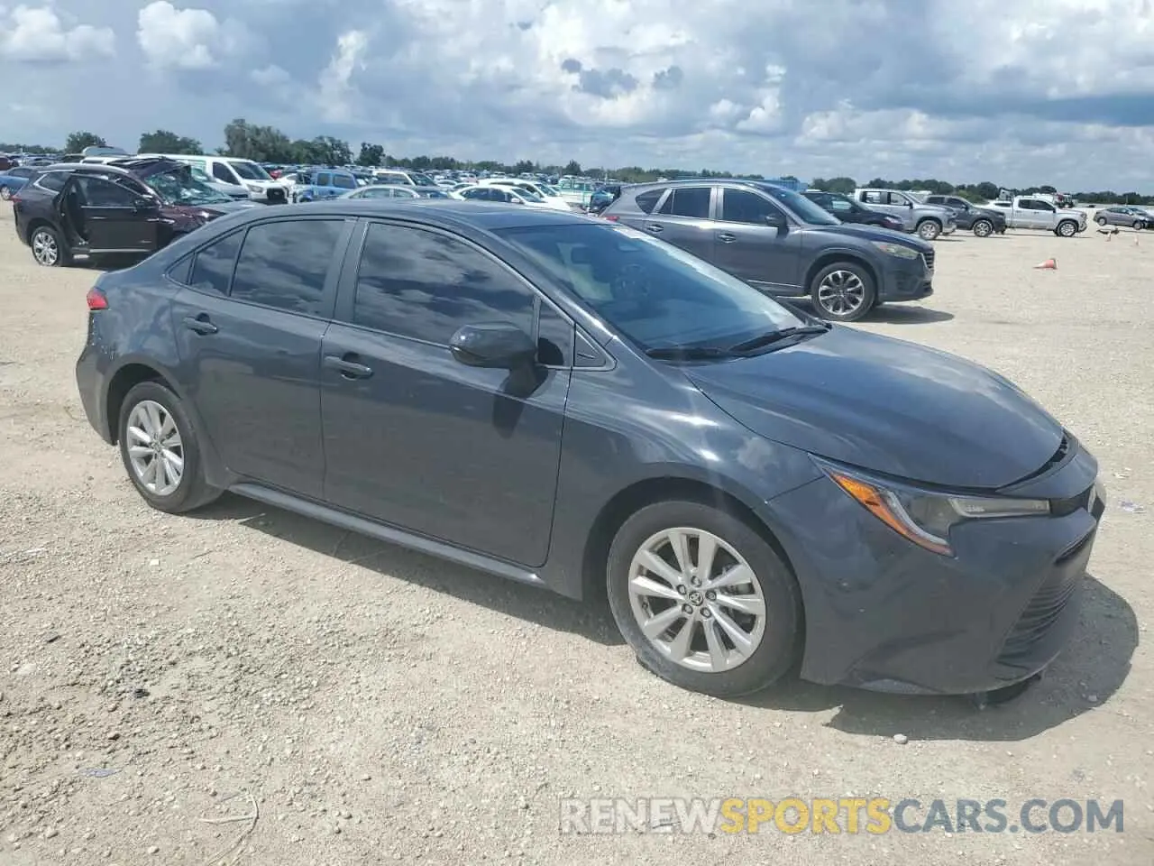 4 fotografías del automóvil dañado JTDB4MEE6P3003308 TOYOTA COROLLA 2023