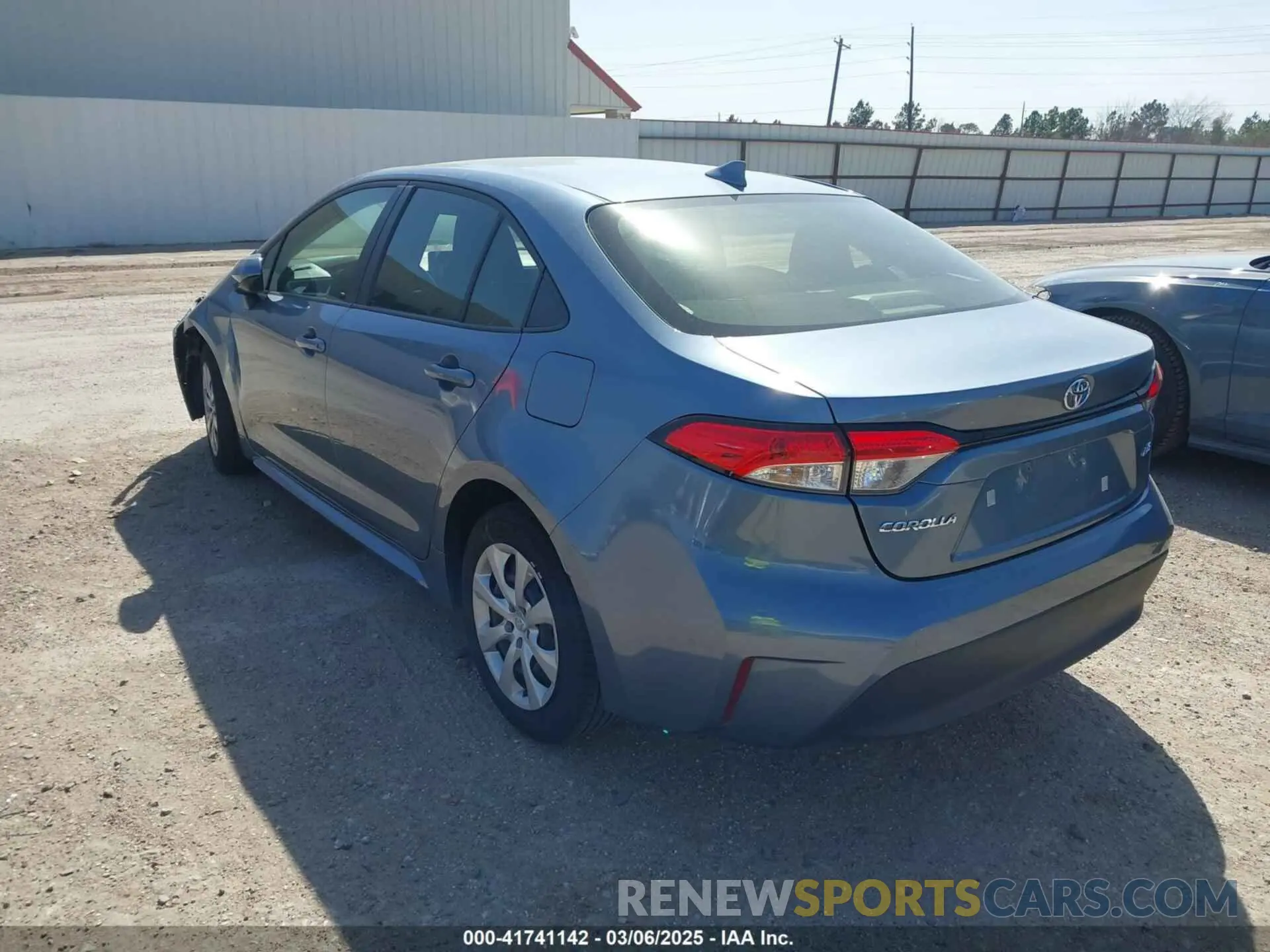 3 fotografías del automóvil dañado JTDB4MEE6P3008993 TOYOTA COROLLA 2023