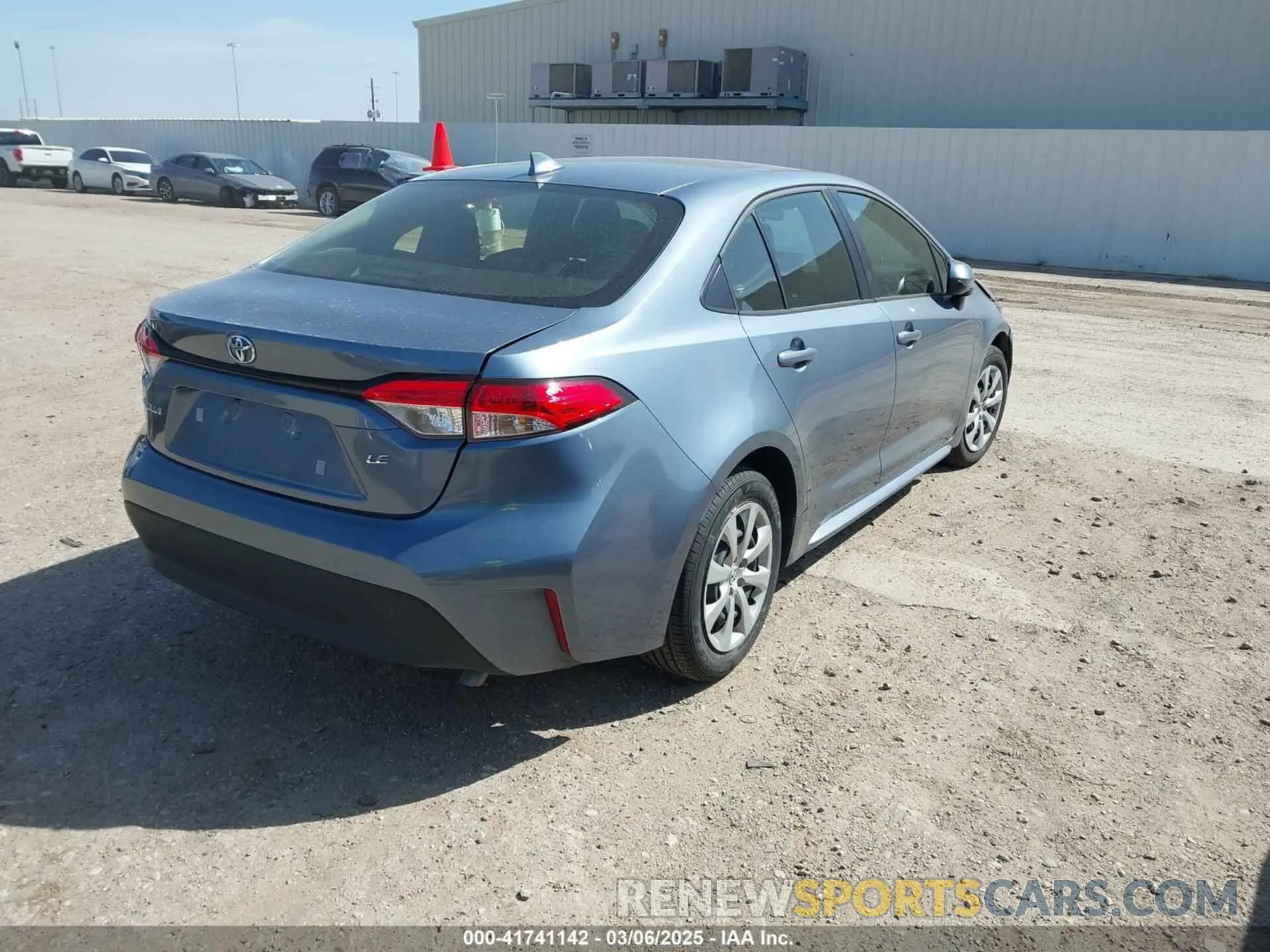 4 fotografías del automóvil dañado JTDB4MEE6P3008993 TOYOTA COROLLA 2023