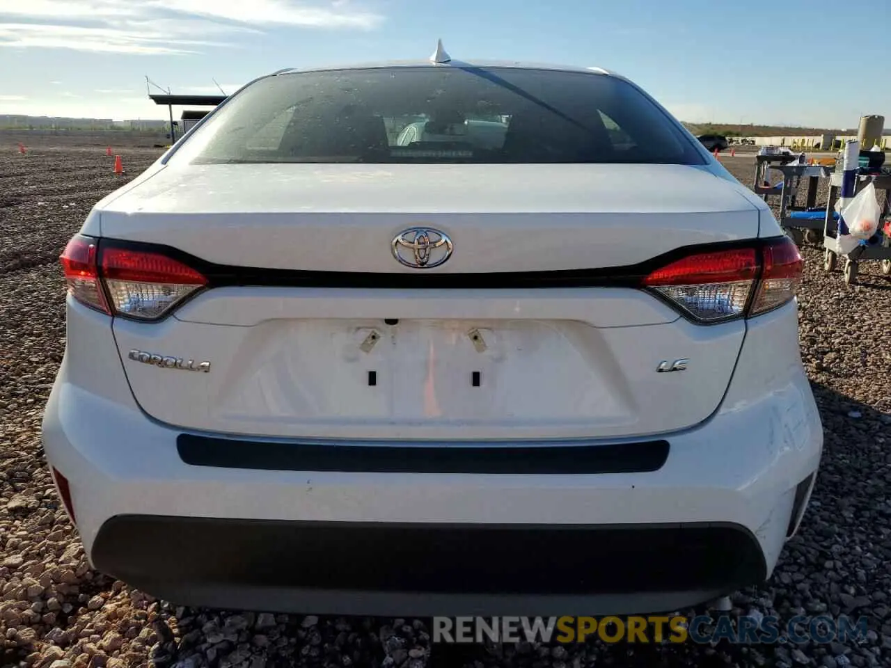 6 fotografías del automóvil dañado JTDB4MEE6P3010601 TOYOTA COROLLA 2023