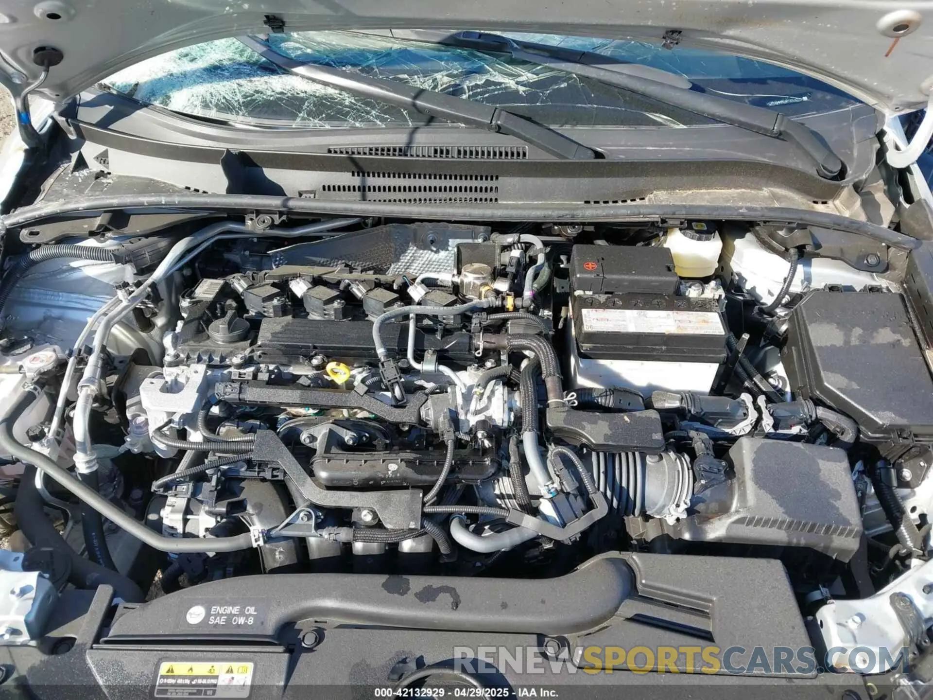 10 fotografías del automóvil dañado JTDB4MEE6P3013370 TOYOTA COROLLA 2023