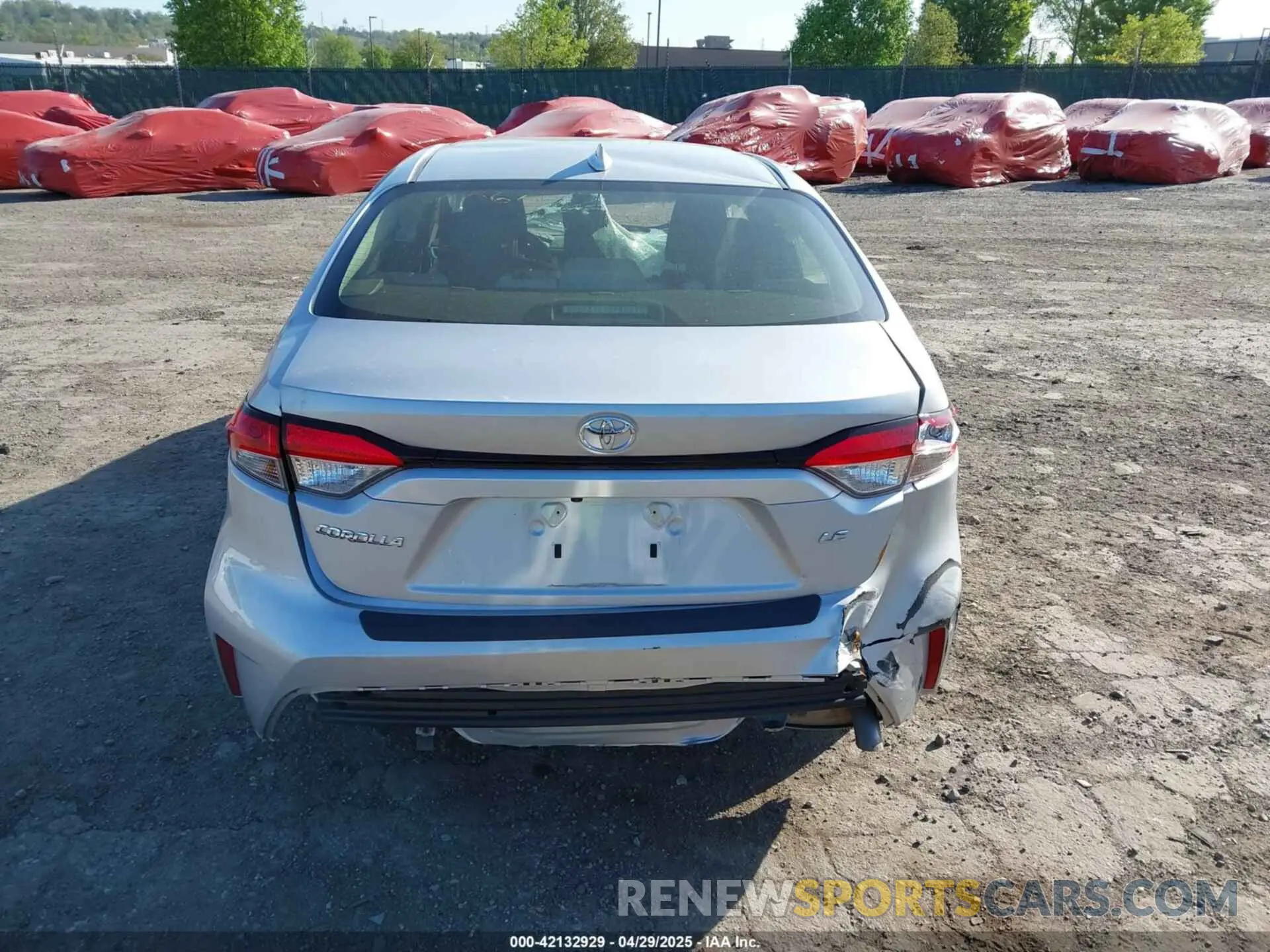 17 fotografías del automóvil dañado JTDB4MEE6P3013370 TOYOTA COROLLA 2023