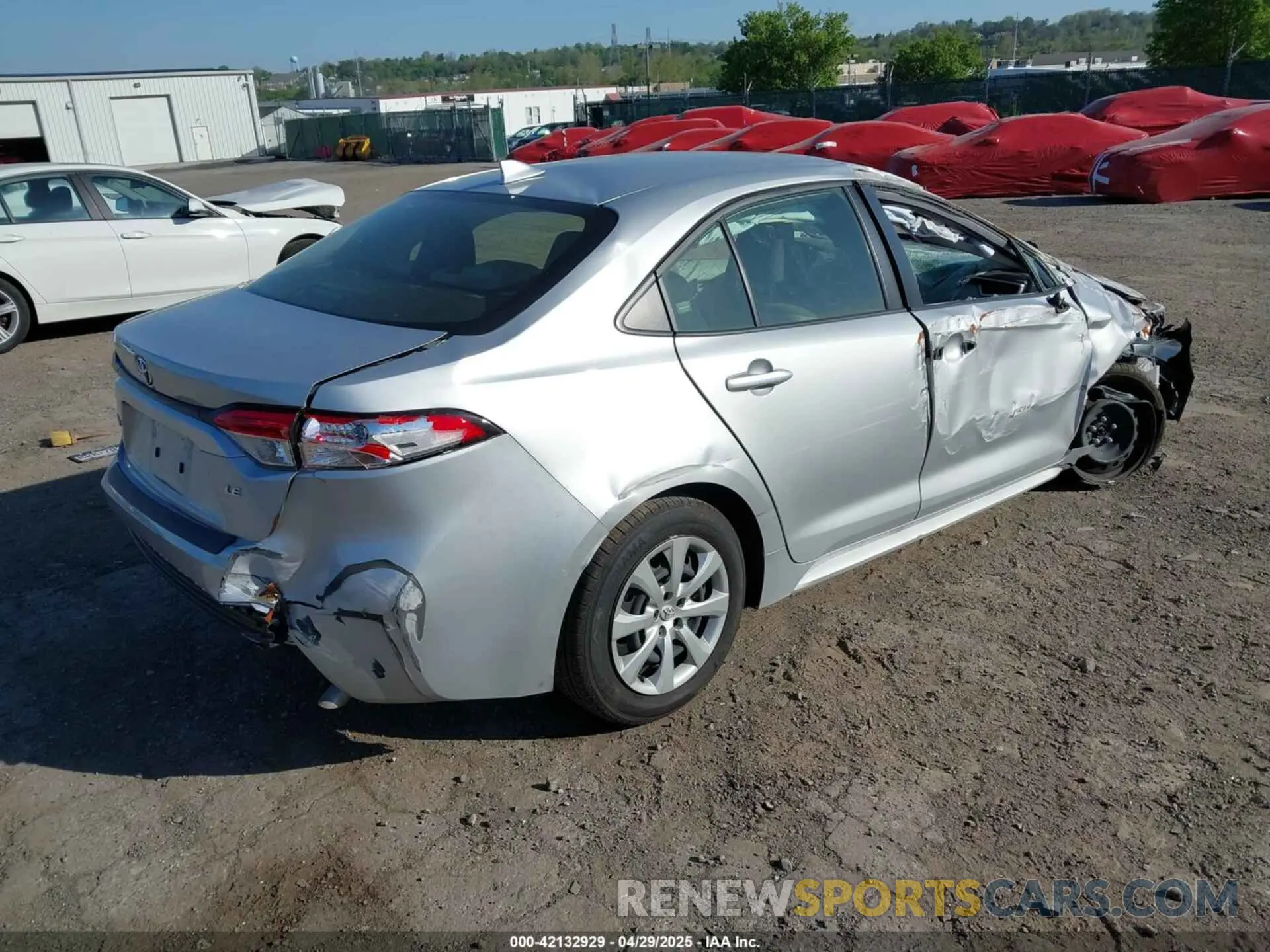 4 fotografías del automóvil dañado JTDB4MEE6P3013370 TOYOTA COROLLA 2023