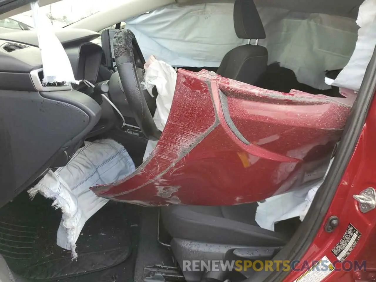 7 fotografías del automóvil dañado JTDB4MEE6PJ002672 TOYOTA COROLLA 2023