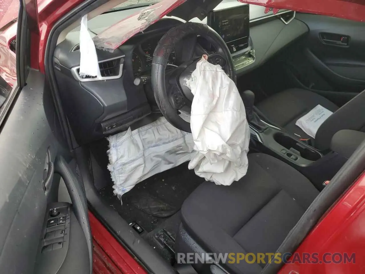 8 fotografías del automóvil dañado JTDB4MEE6PJ002672 TOYOTA COROLLA 2023
