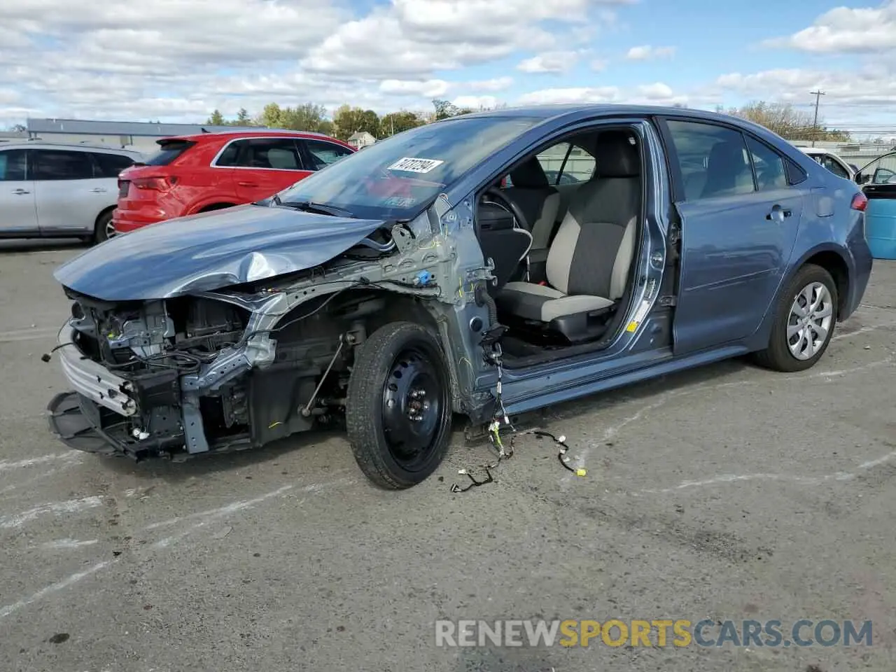 1 fotografías del automóvil dañado JTDB4MEE6PJ002848 TOYOTA COROLLA 2023