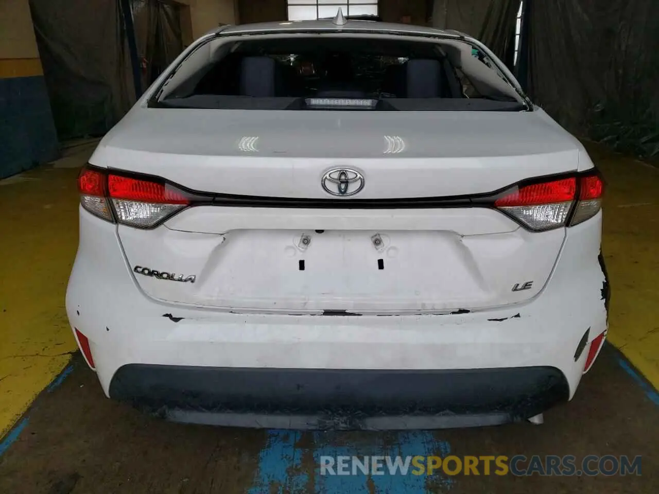 6 fotografías del automóvil dañado JTDB4MEE6PJ003918 TOYOTA COROLLA 2023