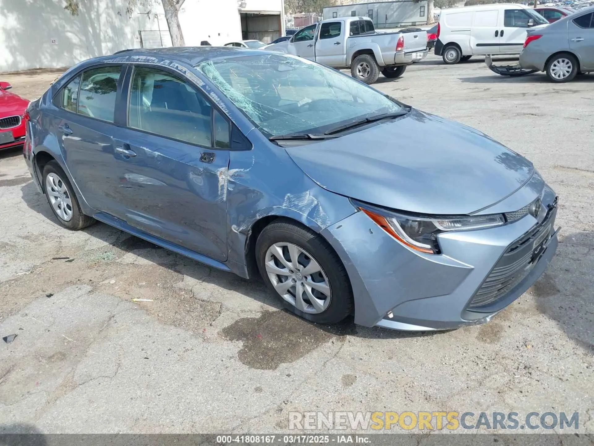 1 fotografías del automóvil dañado JTDB4MEE7P3009635 TOYOTA COROLLA 2023