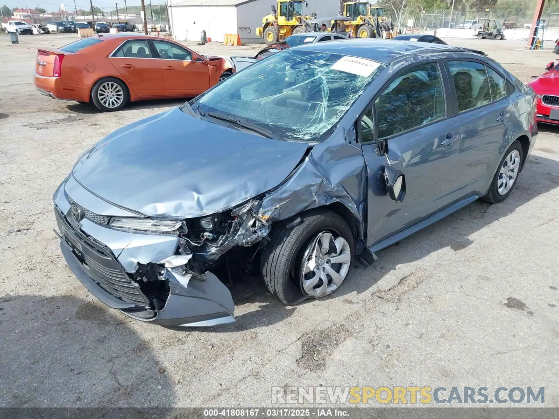 2 fotografías del automóvil dañado JTDB4MEE7P3009635 TOYOTA COROLLA 2023