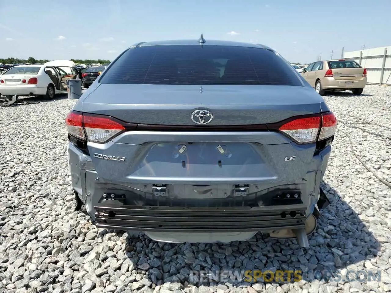 6 fotografías del automóvil dañado JTDB4MEE7P3009652 TOYOTA COROLLA 2023
