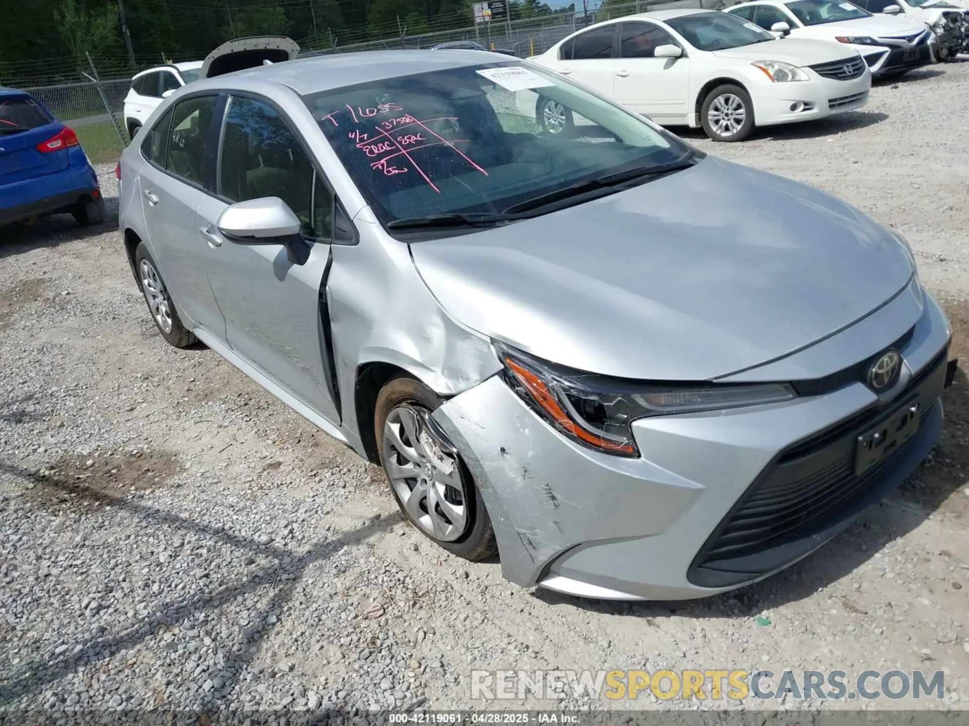1 fotografías del automóvil dañado JTDB4MEE7P3010297 TOYOTA COROLLA 2023