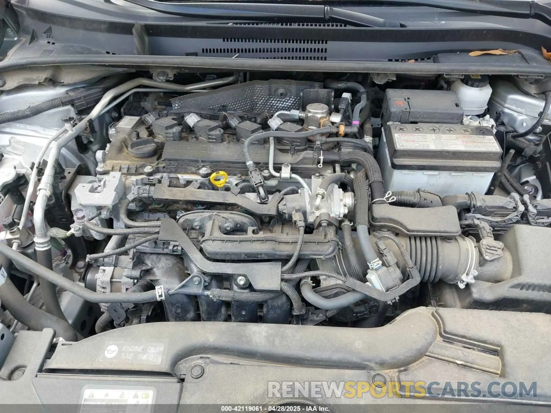 10 fotografías del automóvil dañado JTDB4MEE7P3010297 TOYOTA COROLLA 2023