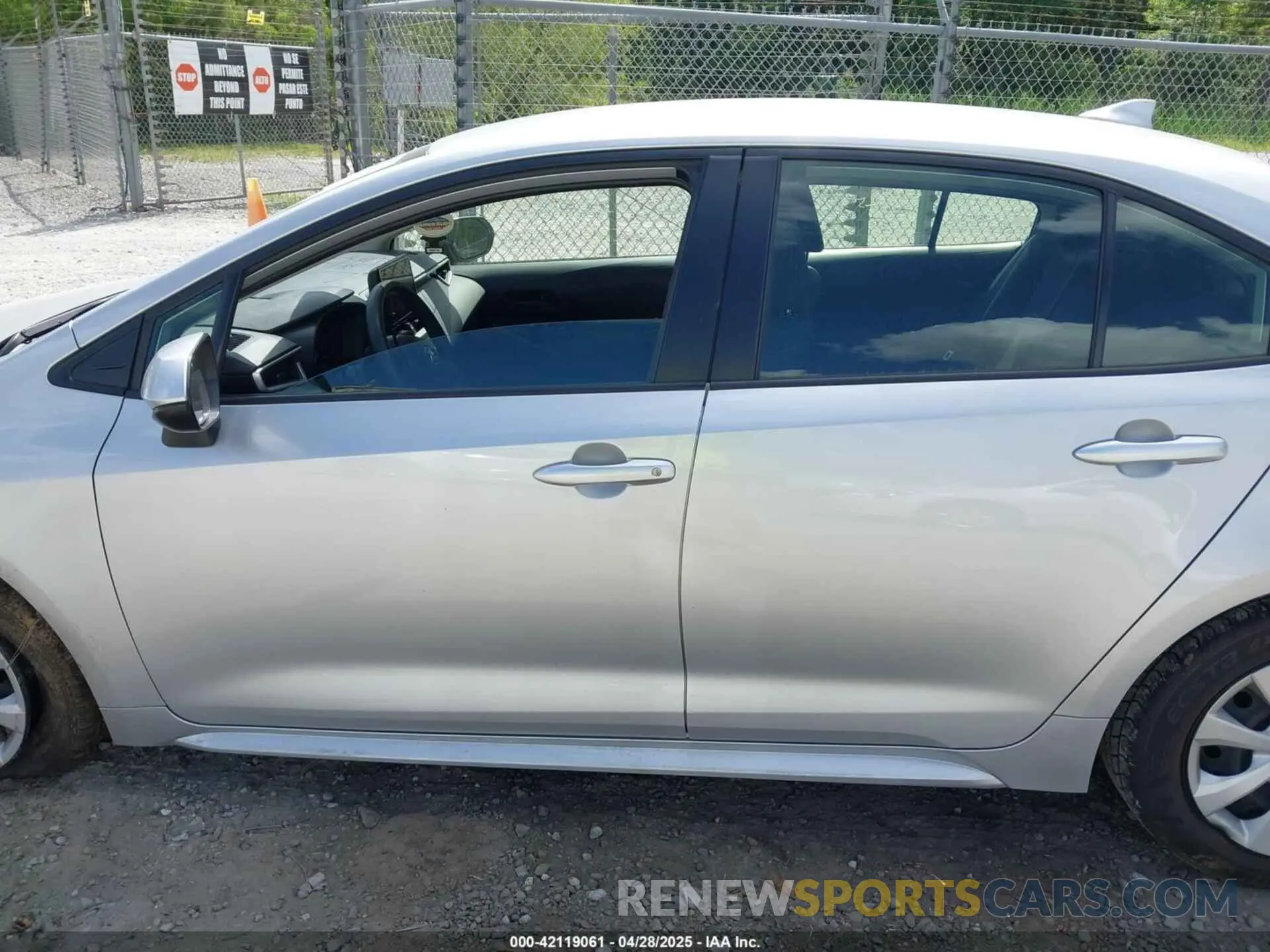 14 fotografías del automóvil dañado JTDB4MEE7P3010297 TOYOTA COROLLA 2023