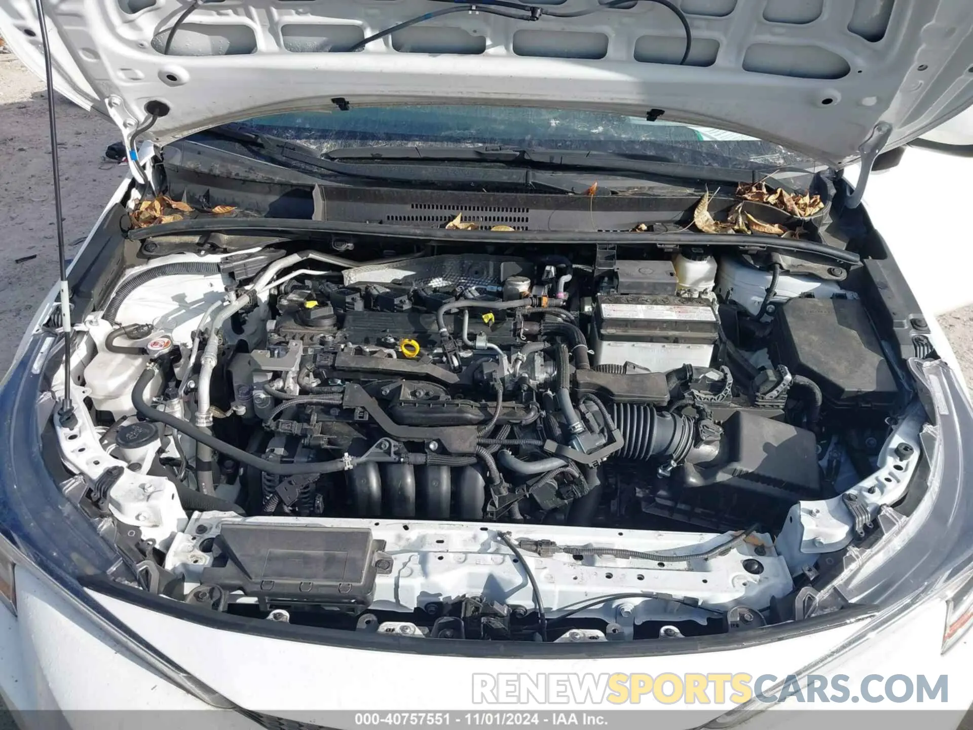 10 fotografías del automóvil dañado JTDB4MEE7PJ000770 TOYOTA COROLLA 2023