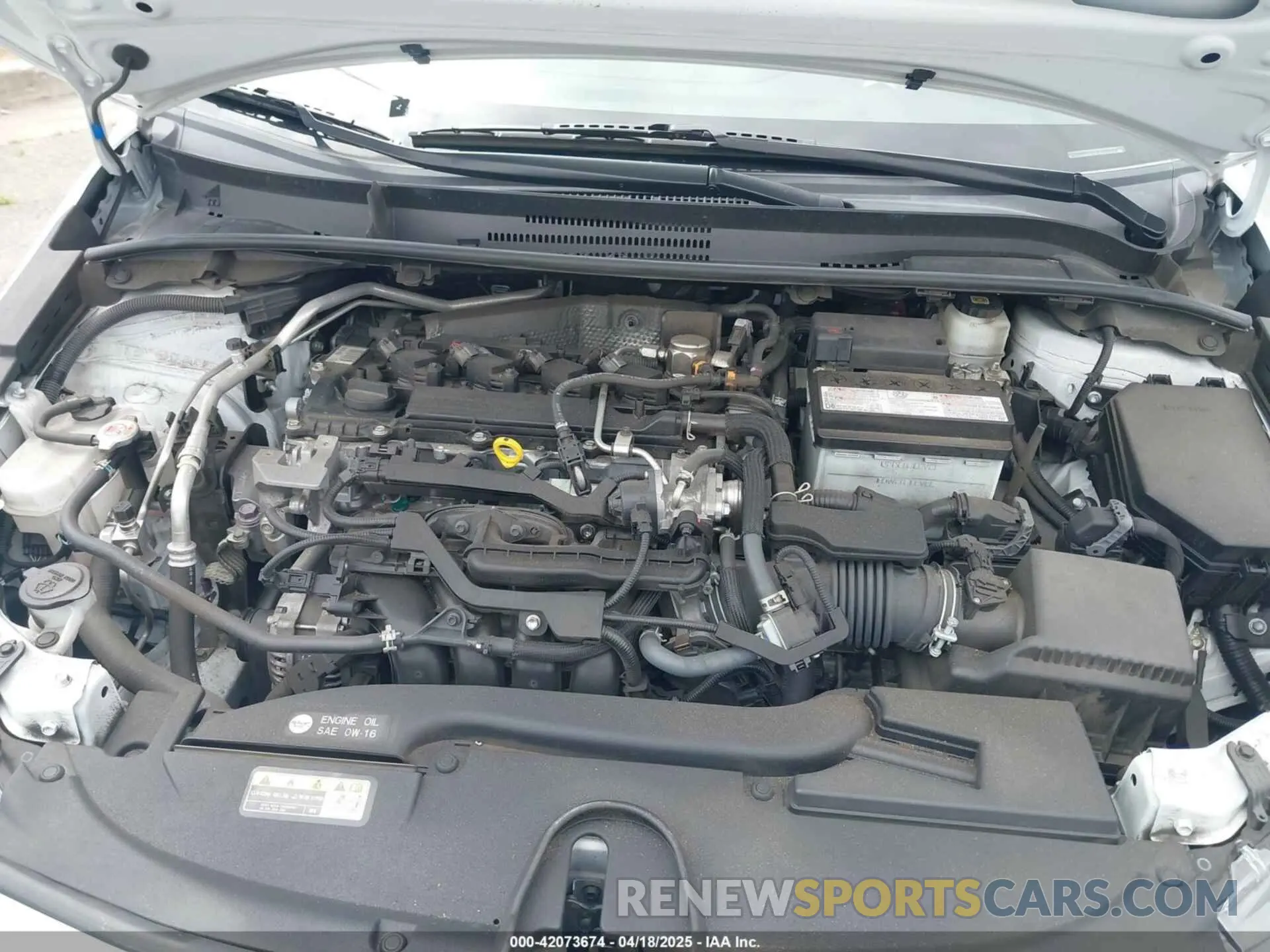 10 fotografías del automóvil dañado JTDB4MEE7PJ001532 TOYOTA COROLLA 2023