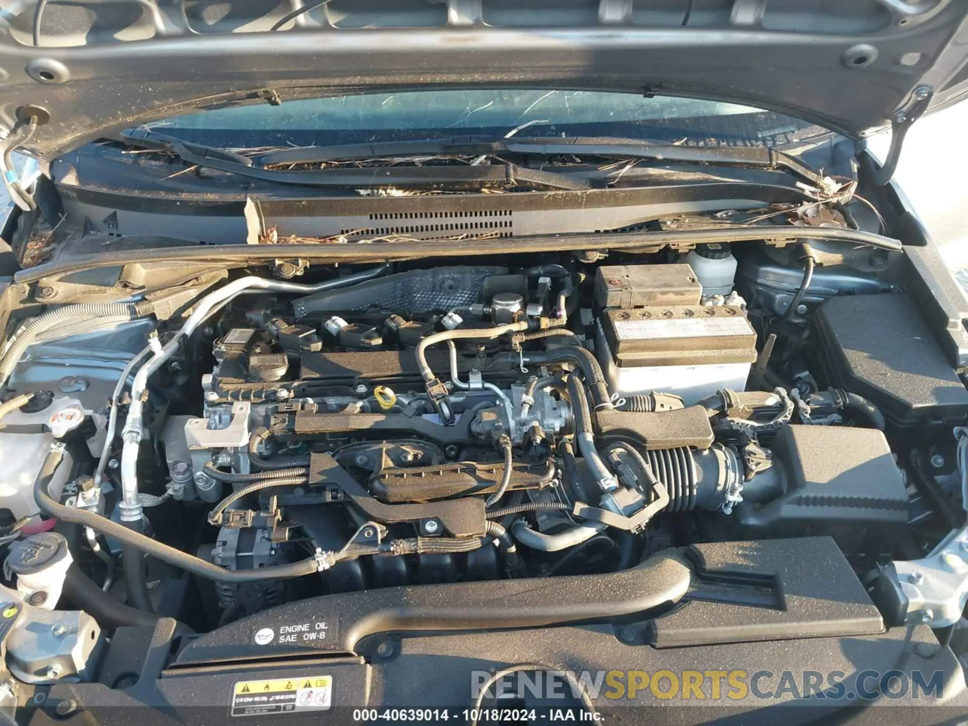 10 fotografías del automóvil dañado JTDB4MEE7PJ009808 TOYOTA COROLLA 2023