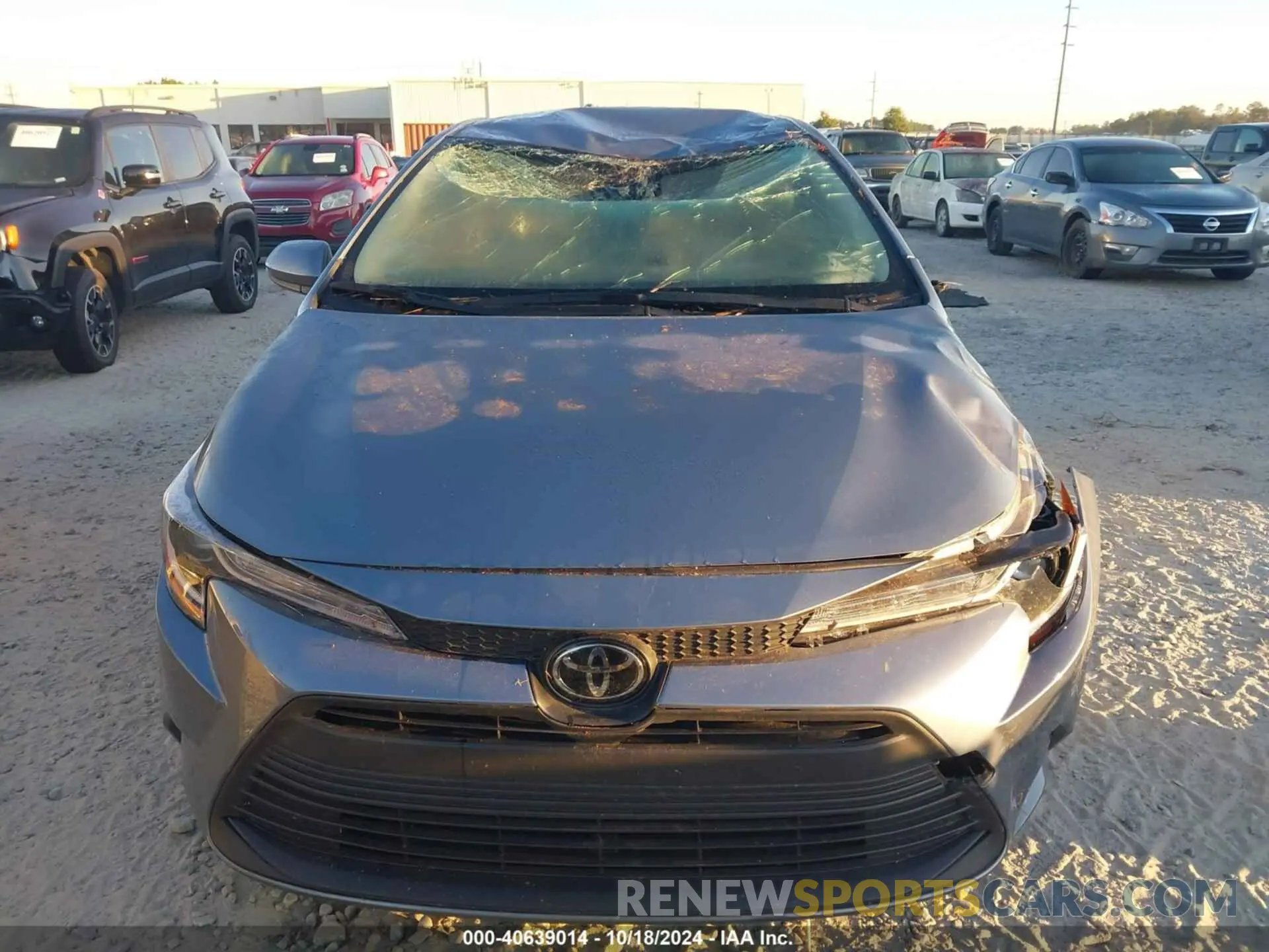 12 fotografías del automóvil dañado JTDB4MEE7PJ009808 TOYOTA COROLLA 2023