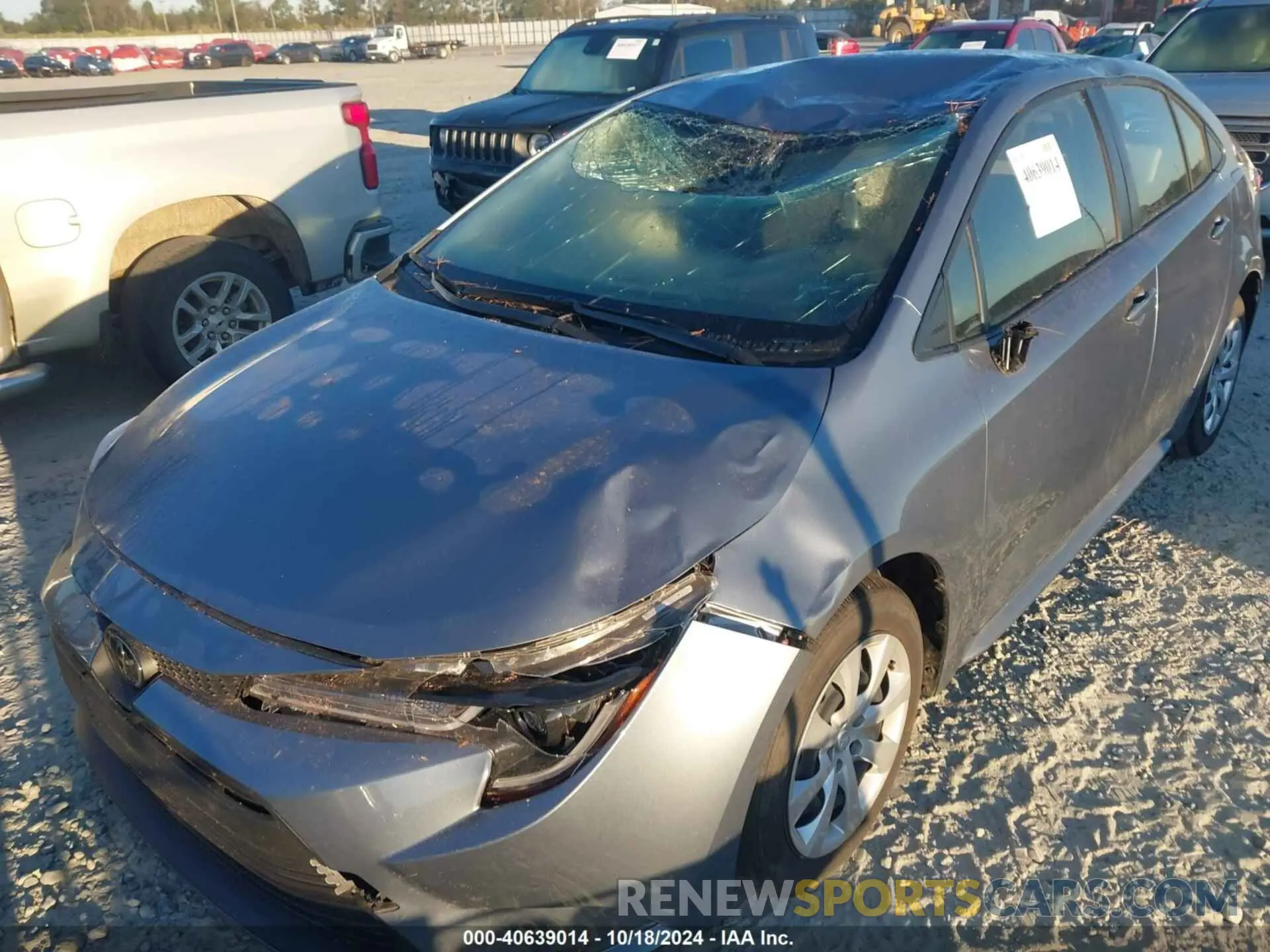 6 fotografías del automóvil dañado JTDB4MEE7PJ009808 TOYOTA COROLLA 2023