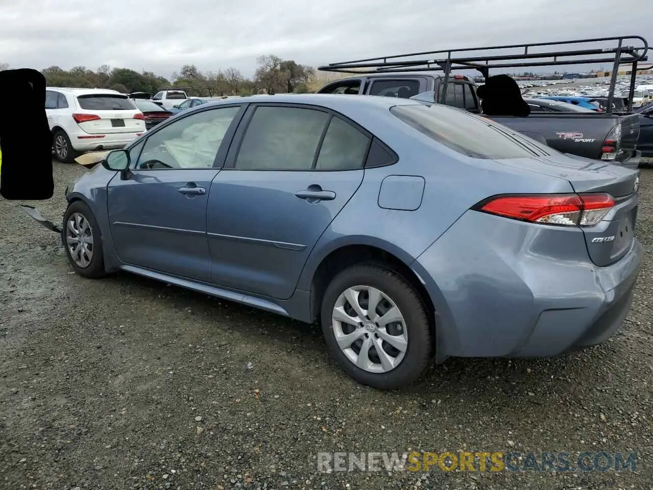 2 fotografías del automóvil dañado JTDB4MEE8P3005657 TOYOTA COROLLA 2023