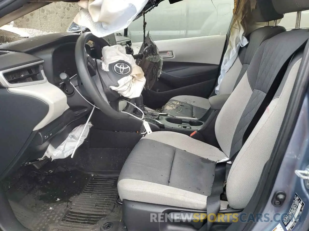 7 fotografías del automóvil dañado JTDB4MEE8P3005657 TOYOTA COROLLA 2023