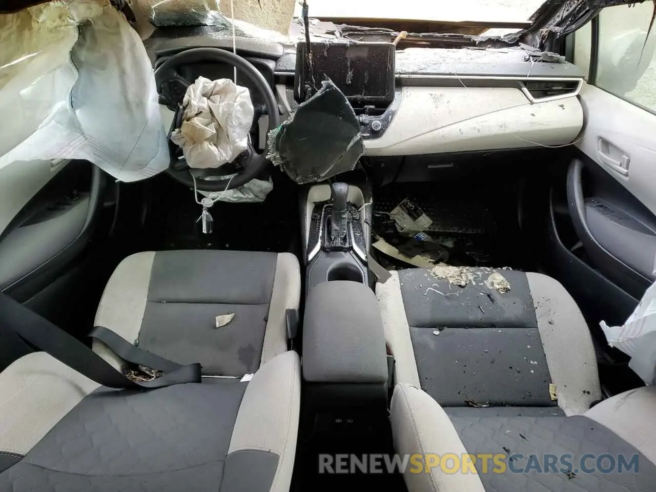 8 fotografías del automóvil dañado JTDB4MEE8P3005657 TOYOTA COROLLA 2023
