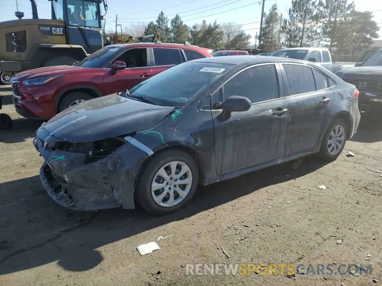 1 fotografías del automóvil dañado JTDB4MEE8P3008560 TOYOTA COROLLA 2023
