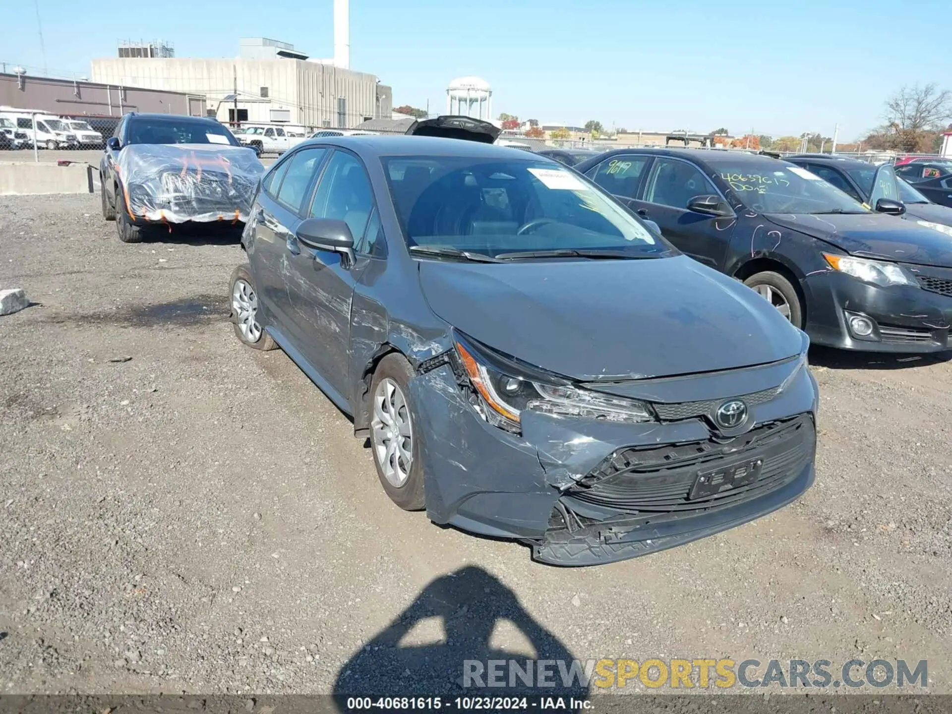1 fotografías del automóvil dañado JTDB4MEE8P3012575 TOYOTA COROLLA 2023