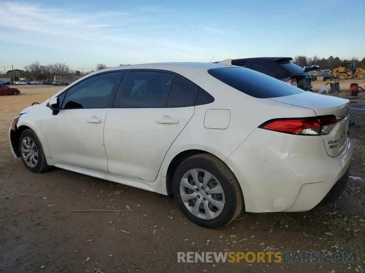 2 fotografías del automóvil dañado JTDB4MEE8P3013225 TOYOTA COROLLA 2023