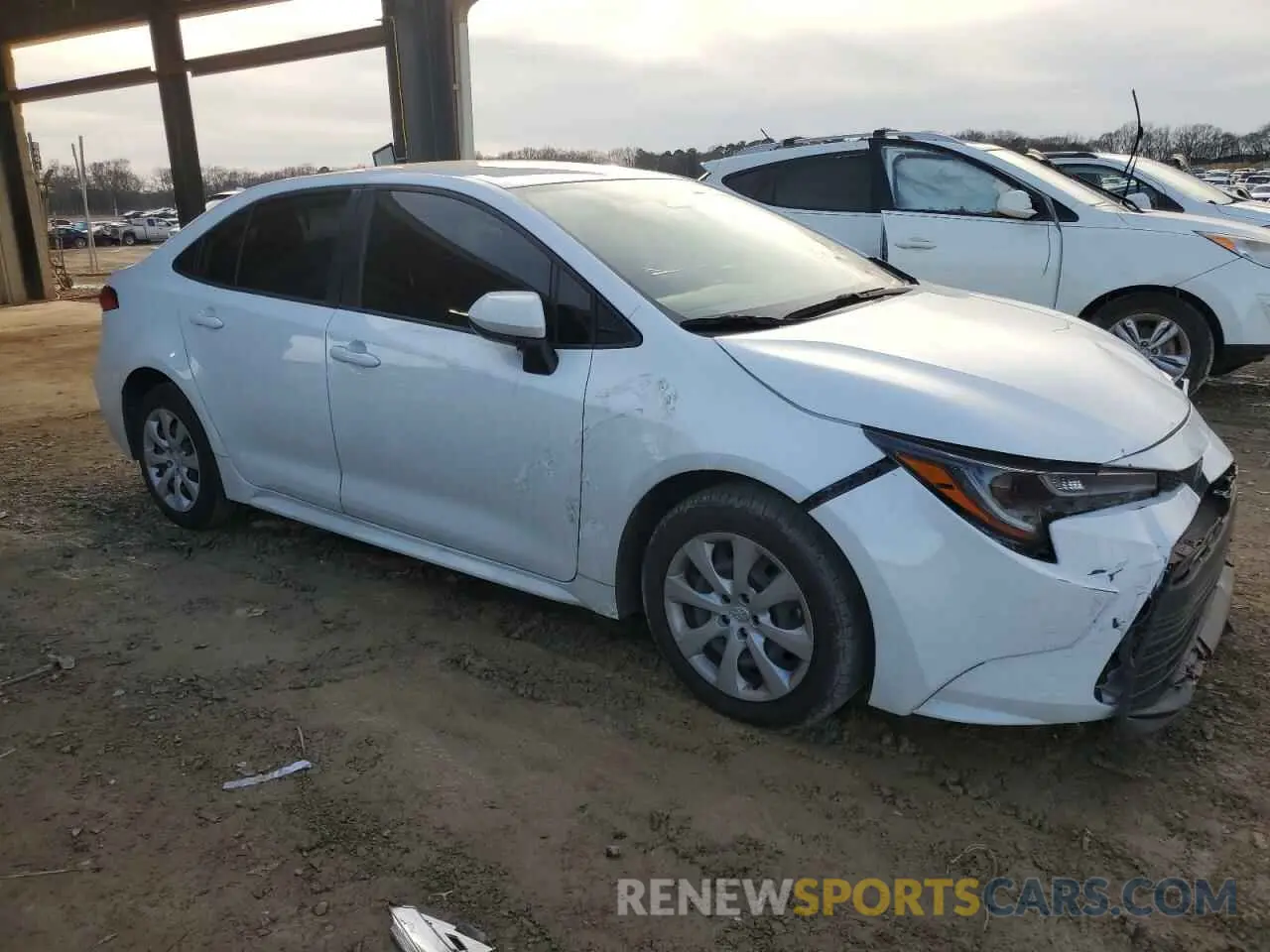 4 fotografías del automóvil dañado JTDB4MEE8P3013225 TOYOTA COROLLA 2023