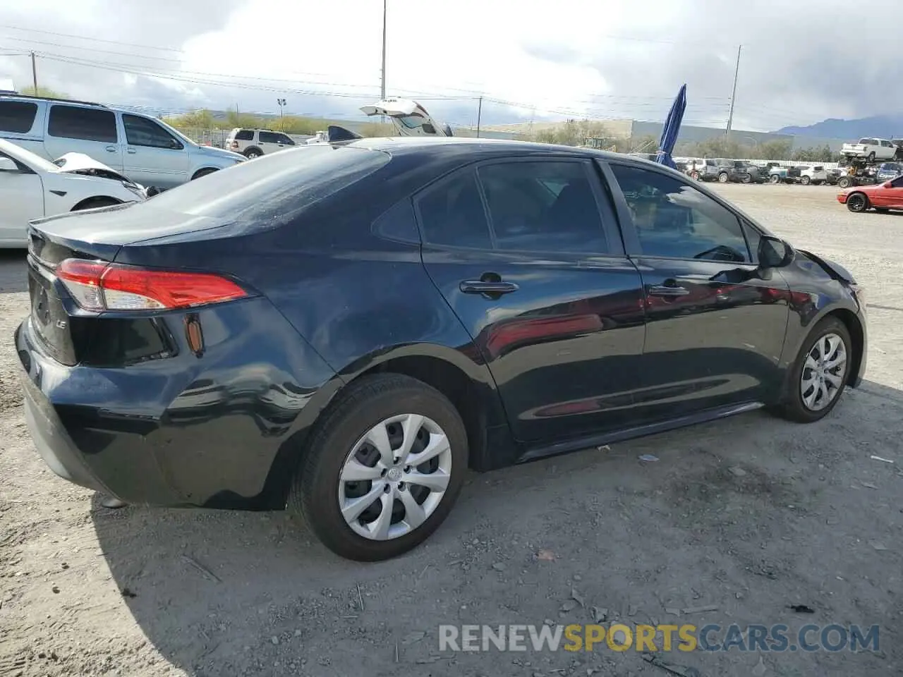 3 fotografías del automóvil dañado JTDB4MEE8P3014939 TOYOTA COROLLA 2023