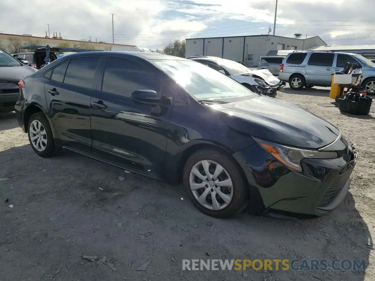 4 fotografías del automóvil dañado JTDB4MEE8P3014939 TOYOTA COROLLA 2023