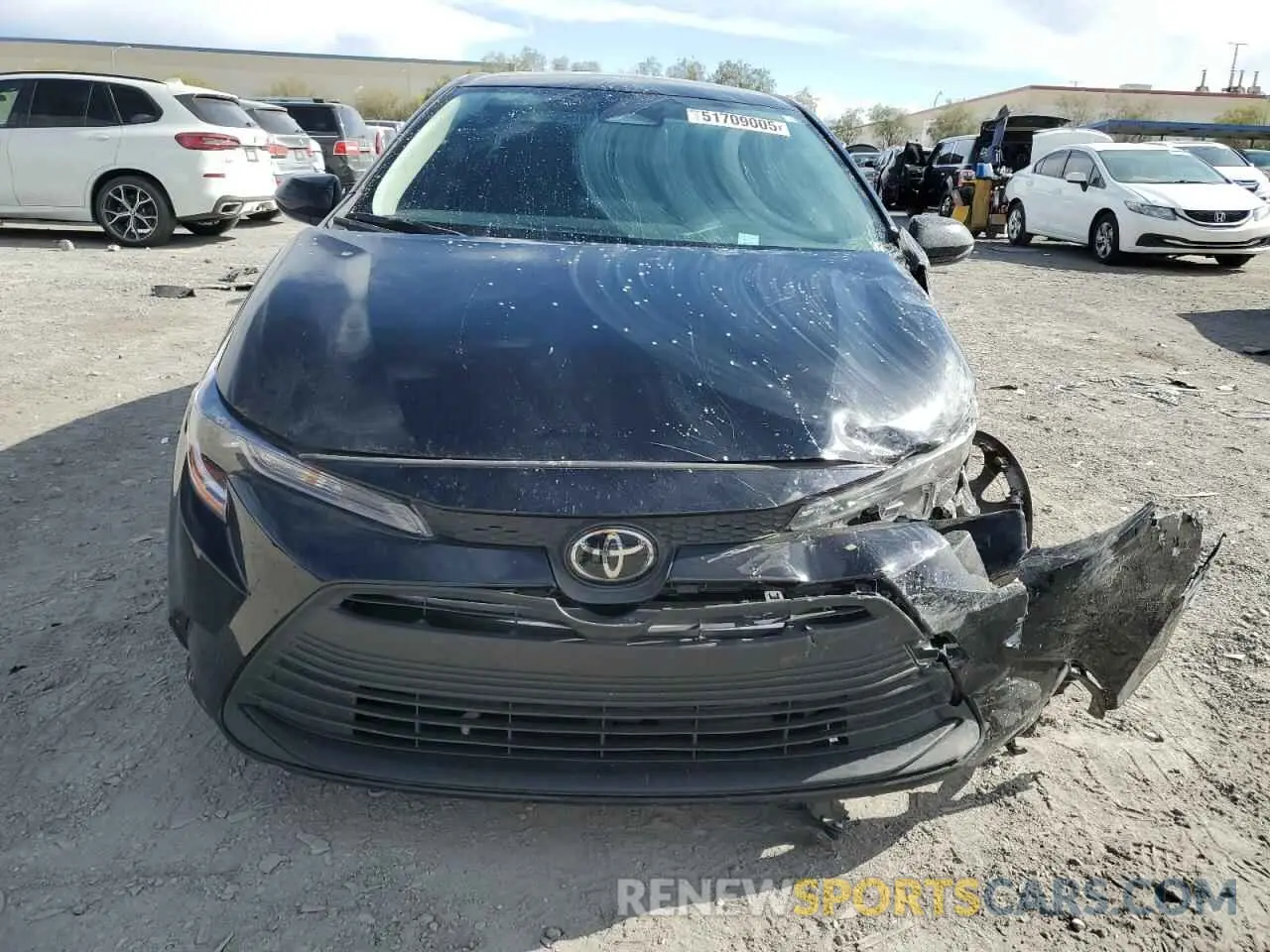 5 fotografías del automóvil dañado JTDB4MEE8P3014939 TOYOTA COROLLA 2023