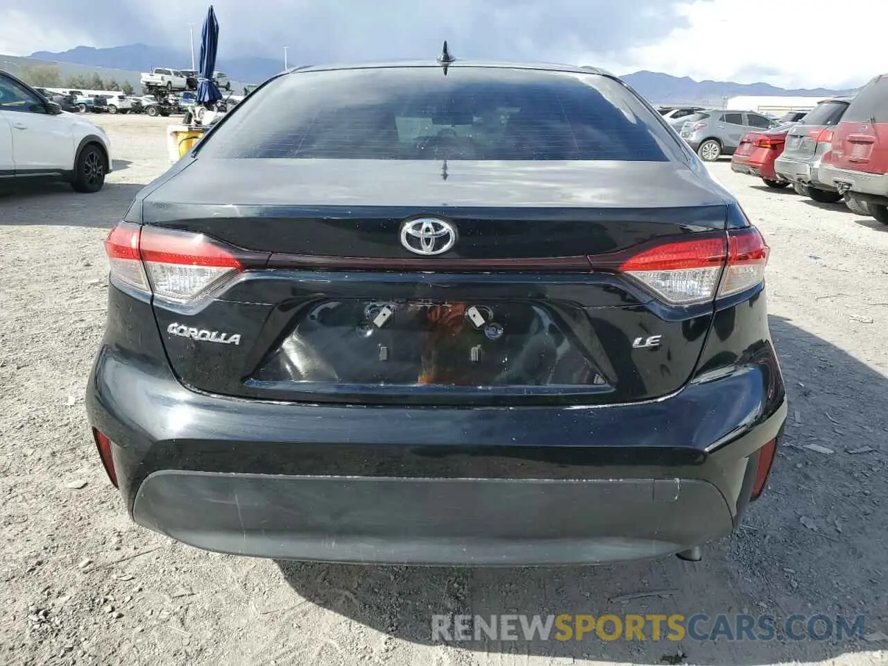 6 fotografías del automóvil dañado JTDB4MEE8P3014939 TOYOTA COROLLA 2023