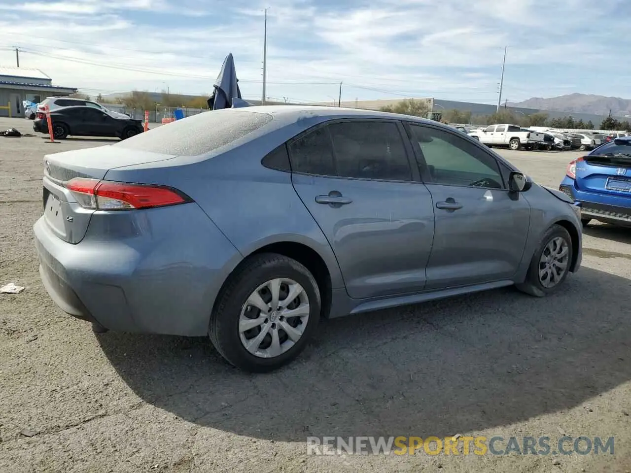 3 fotografías del automóvil dañado JTDB4MEE8P3015055 TOYOTA COROLLA 2023