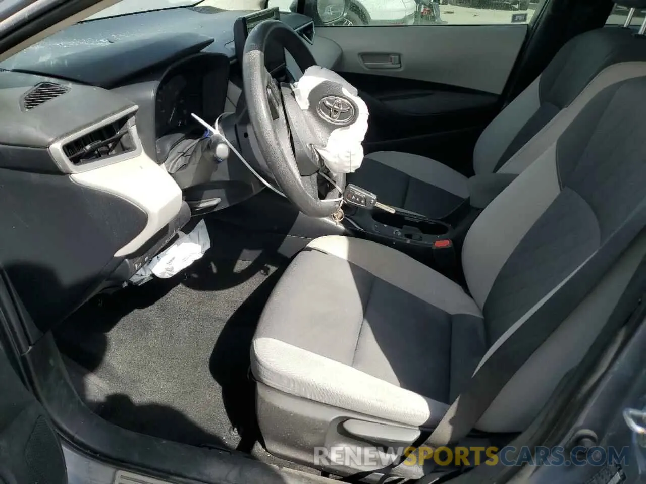 7 fotografías del automóvil dañado JTDB4MEE8P3015055 TOYOTA COROLLA 2023