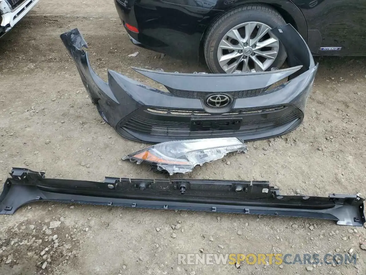 12 fotografías del automóvil dañado JTDB4MEE8P3016075 TOYOTA COROLLA 2023