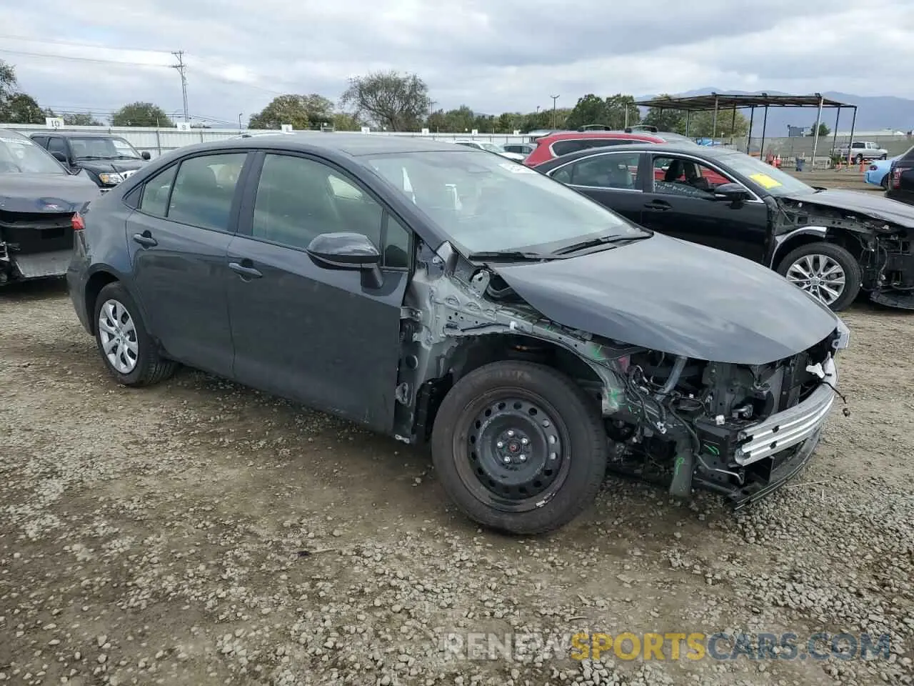 4 fotografías del automóvil dañado JTDB4MEE8P3016075 TOYOTA COROLLA 2023