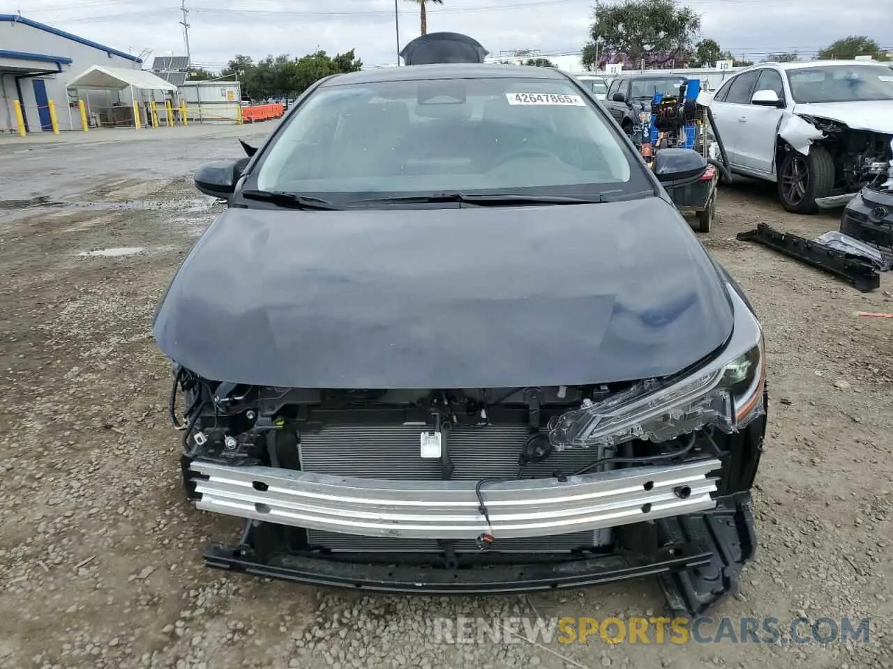 5 fotografías del automóvil dañado JTDB4MEE8P3016075 TOYOTA COROLLA 2023