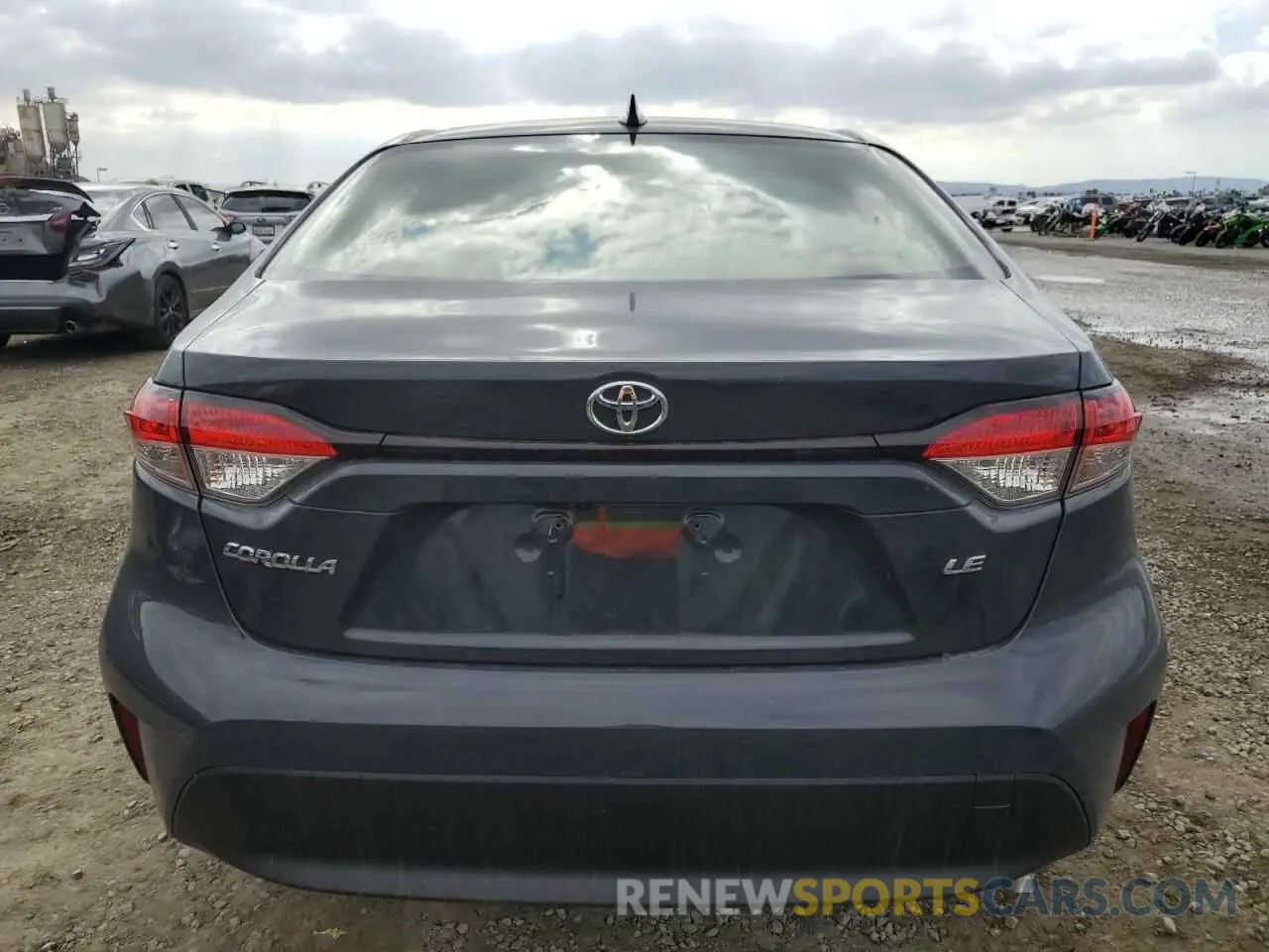 6 fotografías del automóvil dañado JTDB4MEE8P3016075 TOYOTA COROLLA 2023