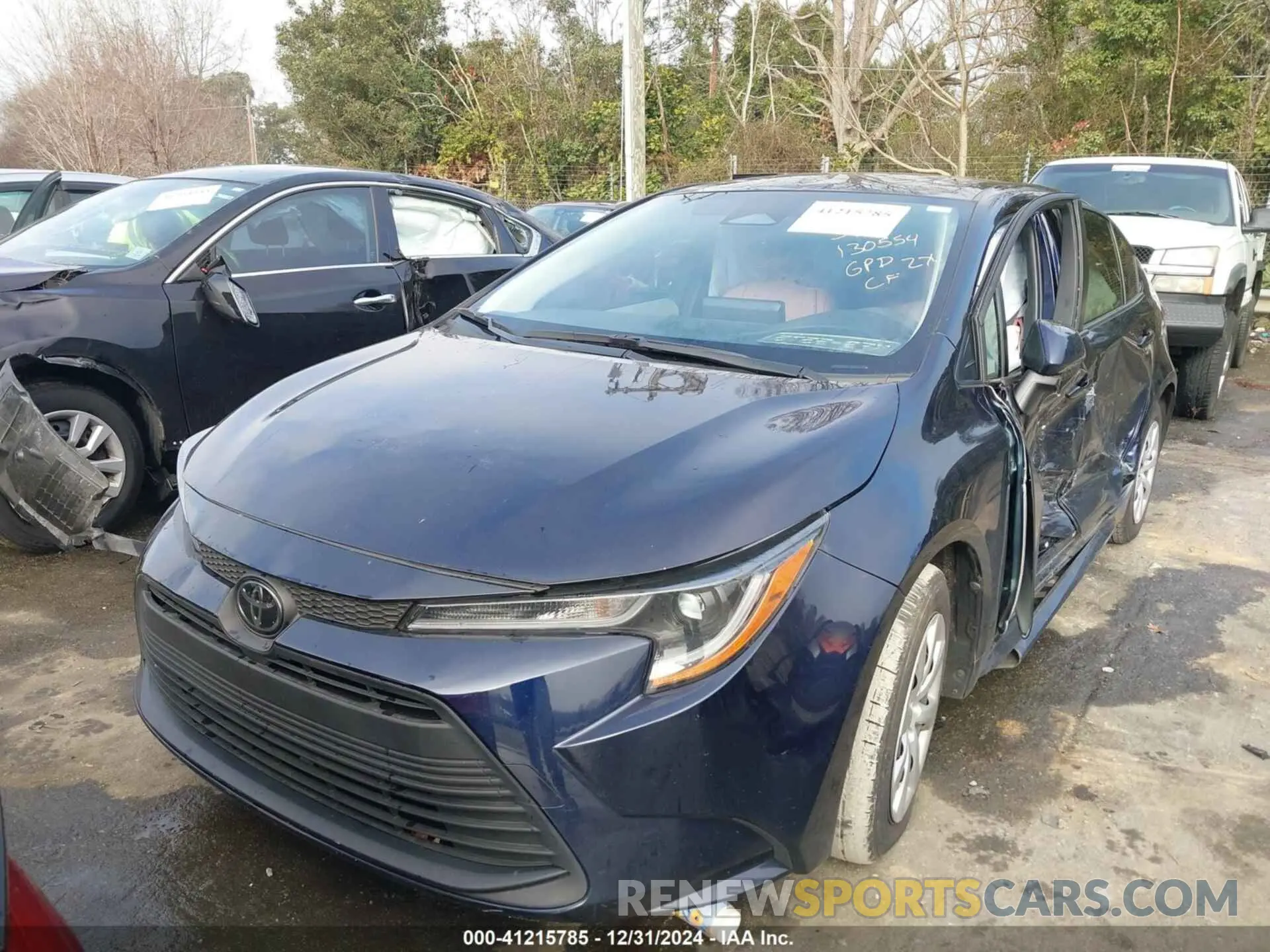 12 fotografías del automóvil dañado JTDB4MEE8PJ003807 TOYOTA COROLLA 2023
