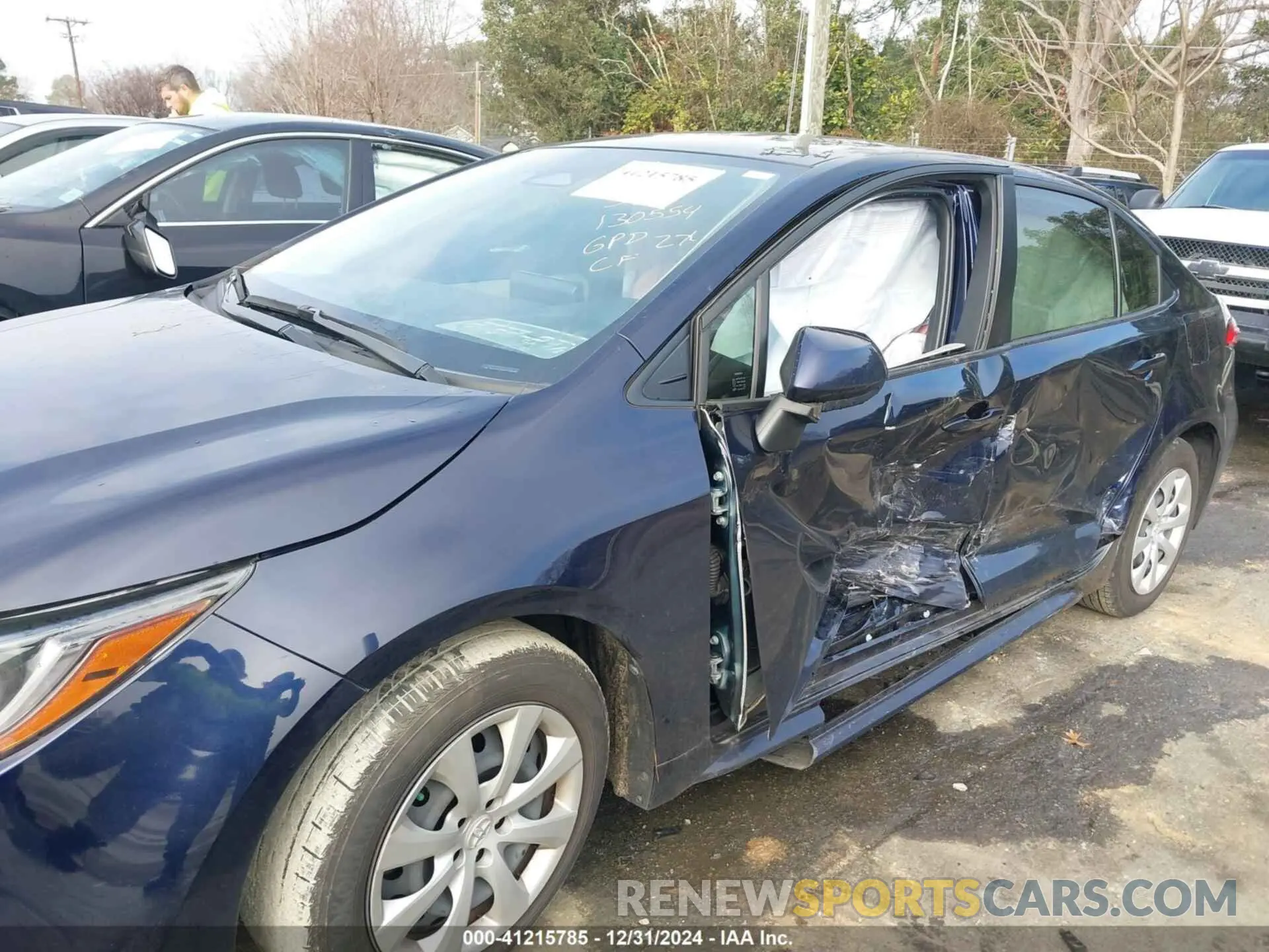 6 fotografías del automóvil dañado JTDB4MEE8PJ003807 TOYOTA COROLLA 2023
