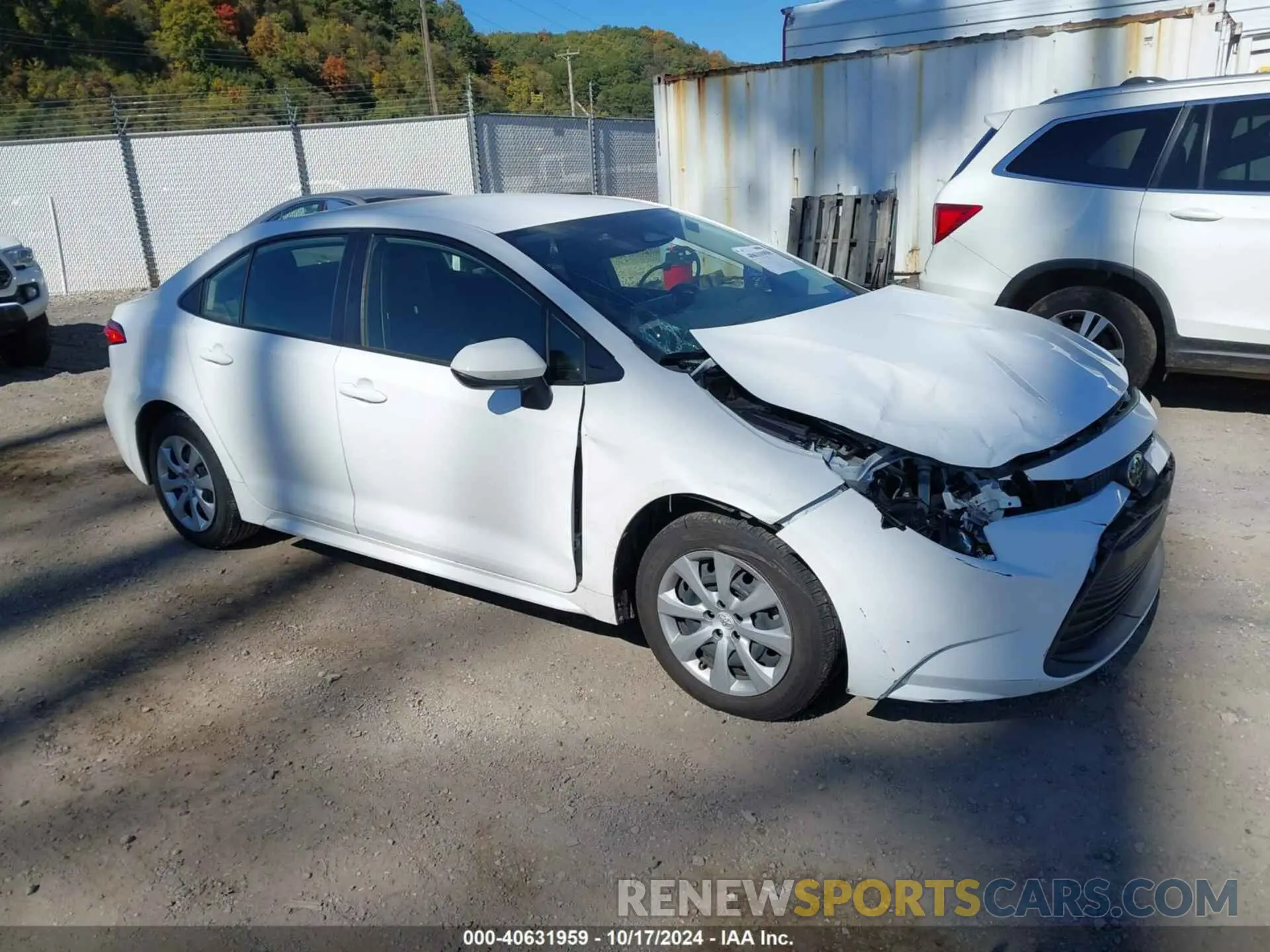 1 fotografías del automóvil dañado JTDB4MEE9P3008552 TOYOTA COROLLA 2023